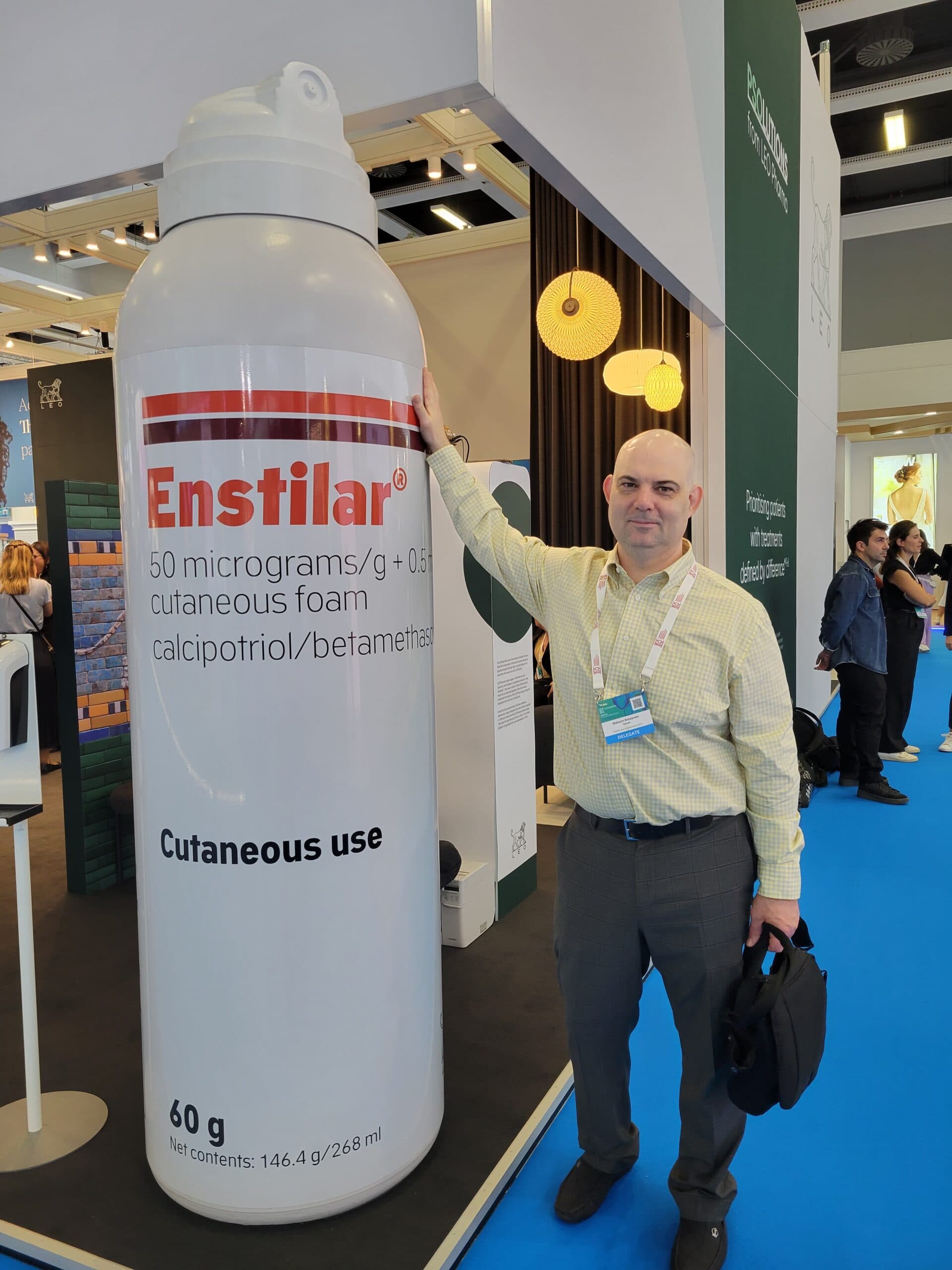 Dr. Breslavets at EADV Congress in Berlin